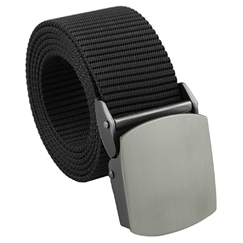 squaregarden Men's Nylon Webbing Military Style Tactical Duty Belt