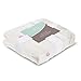 aden + anais Silky Soft Dream Blanket | 100% Viscose Bamboo Muslin Baby Blankets for Girls & Boys | Ideal Newborn Nursery & Crib Blanket | Unisex Toddler & Infant Boutique Bedding, Dainty Plume