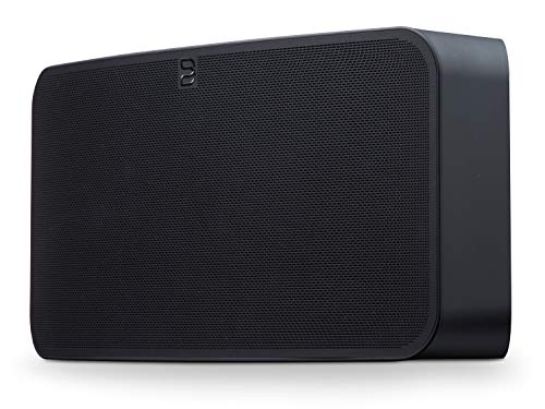 Bluesound Pulse 2i Wireless Multi-Room Smart Speaker with Bluetooth – Black – Works with Alexa and Siri
