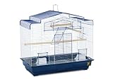 Prevue Pet Products Barn Style Bird Cage, Purple and White