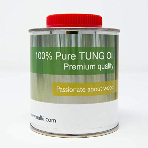 Uulki Olio di Tung 100 puro Protezione per legno all'esterno Per mobili da giardino, casa