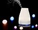 Mermaid 100ml Aromatherapy Diffuser with 7 Changing Color LED Lights-Portable Ultrasonic Aroma Essential Oil Diffusers Humidifier, Waterless Auto Shut-off for Home Office Single Room (WHITE)