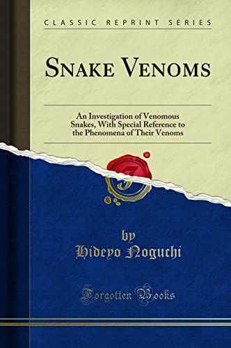 Venomous Snakes of the World: Wil P. Mara, Joseph T. Collins