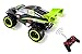 Vokodo Thunder Remote Control RC Truck Truggy Car Light up Wheels Ready to Run Includes Rechargeable Battery 1:16 Size Toy (Green)