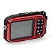 PowerLead Gapo G051 2.7 Inch LCD Cameras16 MP Digital Camera Underwater 10m Waterproof Camera+ 8x Zoom(red)
