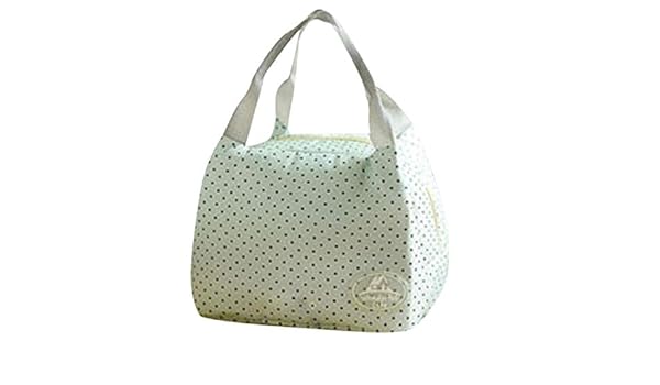 Jessie Storee-Lunch Bolsa reutilizable con lunares aislante para ...