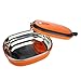 Lunch Food Box,HP95(TM) Single / Multilayer Stainless Steel Insulation Lunch Bento Box Food Container Insulated lunchbox (Single Style)