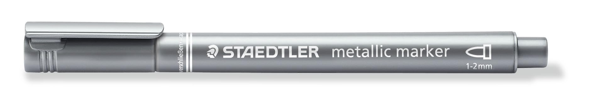 Staedtler Metallic Marker - Silver (Pack of 10)