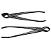 IMAGE Carbon Steel Bonsai Tool Set 10-Pc Master Professional Shear and Brush Kit with Tool Roll Wires in Heavy Duty Nylon Case