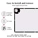 Projector Screen 100 Inch, 16:9 HD 4K No Crease Portable Video Projection Movie Screen Grommets for Home Theater Outdoor (100 Inch)