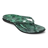 Vionic Selena Corfu Women Open Toe Suede Gray Thong Sandal
