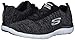 Skechers Women's Flex Appeal 2.0 Sneaker, Black/White Multi, 10 W US