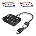 XQD/SD Card Reader Adapter, USB 3.0 and Type-C Interface Portable Flash Memory Card Reader, Compatible Sony Camera M/G Series, Lexar Professional Sd Card, Nikon D4/D5/D850/D500, Windows/MacBook Pro primary