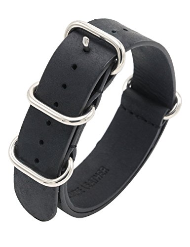 Genuine leather watch band 18mm 20mm 22mm top grain lea…