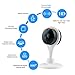 miSafes 1080p HD Day Night Vision Mini Smart Wireless Wifi Indoor Home Security Surveillance Nanny Camera Two-Way Audio Motion Alerts Remote View Cam Easy Bluetooth Connection 304 White