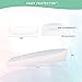 Helness Gel Heel Cups Cushions Foot Inserts for Bone Spurs Achilles Tendonitis Pain Relief Men Size 6-11