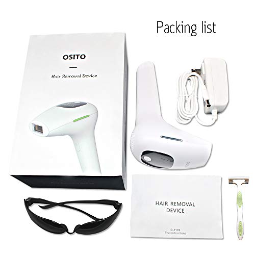 IPL Permanent Hair Removal for Women (500000 Flashes) - Painless - Skin Sensor - Laser Hair Removal Devices for Women Home Use, Remove hair for Face & Body & Bikini