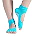 Yoga Socks Toeless Non Slip Skid Pilates Grippy Barre Cotton Sock for Women Pack of 5