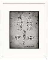 Star Wars Admiral Ackbar Framed Patent Print