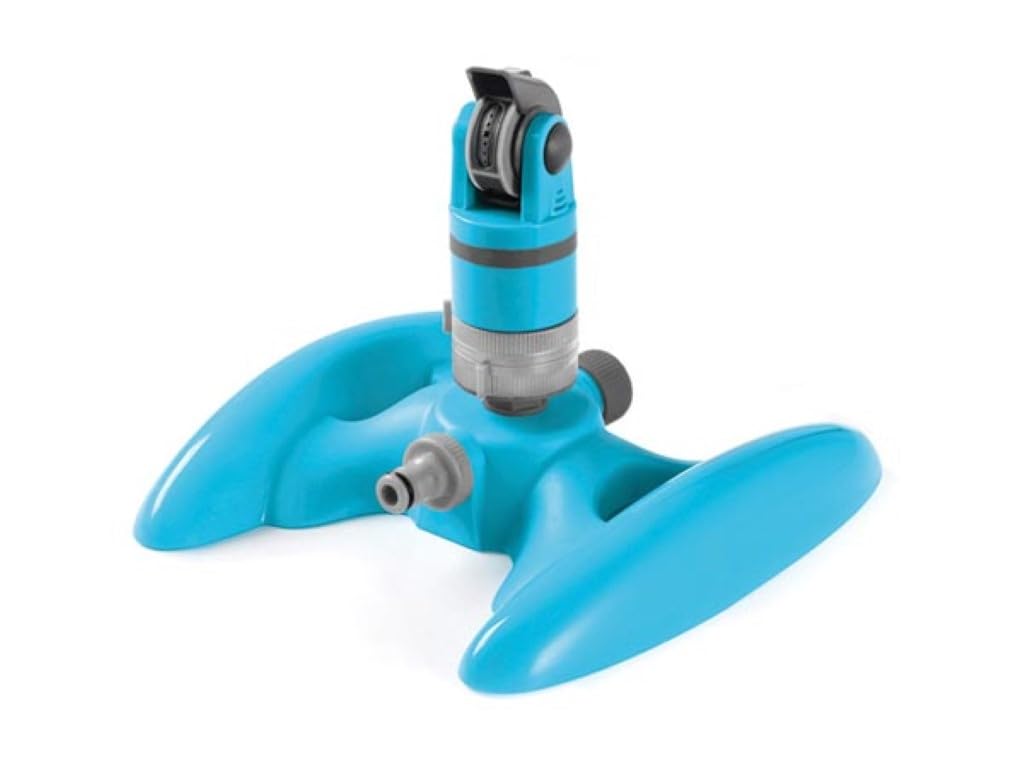 Cellfast PLUMBING4HOME 5901828855290 Multi-Purpose Rotary Garden Sprinkler Lawn Sprinkler Plastic Hozelock Support Blue