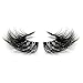 Eyelashes Natural Look False Lashes - Bepholan Fake Eyelashes 5D Super Fluffy False Eyelashes Black Band Wispy Lashes 3-Pack Faux Mink Lashes(XMZ91)