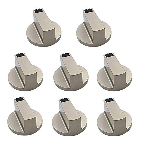 Rolin Roly Gas Stove Knobs Cooker Control Switch Replacement Accessories for Kitchen Cooker Gas Stove Oven Cooktop Ordinary metal (B)