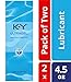 K-Y UltraGel Premium Water Based Lube- Personal Lubricant Safe To Use With Latex Condoms, Devices, Sex Toys and Vibrators, 4.5 oz., Pack of 2 primary