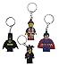 Lego Movie Keychains 4 Pcs Set #1
