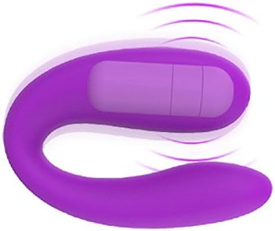 JHEIW shirt Ví-bratór Waterproof Silicone C Type Cl-ǐtoris G Spot Ví-bratórs for Couple Adult Sexf Toys for Women Powerful Strong Vibration,Purple