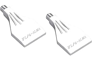 Aopin Flat Nozzle Male Thread Aluminum Alloy 1/4" BSPT Gas Nozzle, Air Knife, 16 Hole Dust Blowing Nozzle, Blower, Compressed Air Silver 2Pcs