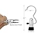 Htianc 12PCS Hanging Clips Stainless Steel Laundry Hooks Single Clip Hanger for Travel Home Clothing, Belt, Glove, Shoe Garment