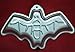 WJSYSHOP 12 Inch Bat Shaped Aluminum 3D Cake Mold Baking Mould Tin Cake Pan for Halloween Party - Bat