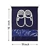 Lify Travel Shoe Bags, Portable Travel Shoe Tote Bags - Packing Organizers for Men and Women- Aqua Blue (6 Pcs) + Navy… - Image 3