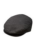 Born to Love - Boy's Tweed Page Boy Newsboy Baby Kids Driver Cap Hat (L (4-5 yrs 54 CM), black)
