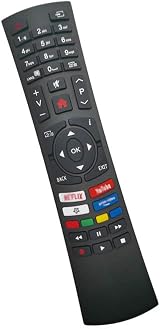Replacement TV Remote for Bush Vestel Nordmende Smart TV LED LCD HDTV YQZBTX view 4