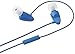 Amazon Basics in-Ear Headphones with Universal Mic - Blue