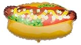 Jumbo Mylar Hot Dog Party Supplies Balloon