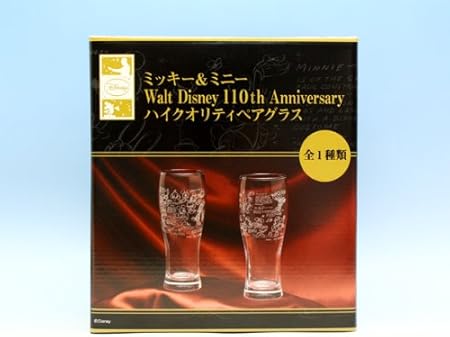 Amazon ミッキー ミニー Disney ハイクオリティペアグラス ディズニー グッズ プライズ セガ ポスターおまけ付 アニメ 萌えグッズ 通販