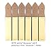 Honbay 6pcs Pencil Pointer Sandpaper Pointer Sketch Drawing Tool