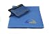 Premium 47.3"x23.6" Large Travel Fitness Microfiber Towel for Sports Gym Beach Hot Yoga Camping Hiking Swimming Athletics Golf Absorbent Fast Drying Towels and Storage Bag Hanging Loop - SureCentral