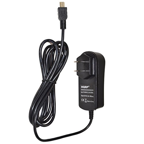 HQRP Wall Travel Charger AC Power Adapter for 808 Audio Canz Boombot2 Gunmetal Gray Topo Yellow Sriracha Red Rasta Woodgrain UberPup Purplex Purple Sket One Bluetooth Portable Speaker + Euro Plug