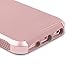 iPhone 5s Case 5g Se Case KXLY 2 in 1 Hybrid Heavy Duty Protective Cover Hard PC Soft TPU Dual Layer With Tempered Glass Screen Protector Stylus Pen [Light Rose Gold]