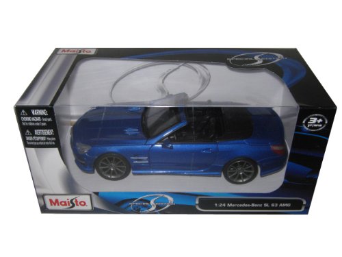 Maisto 1:24 W/B Special Edition 2012 Mercedes-Benz SL AMG 63 Convertible