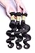 Oriental Show 8~30 inches 6A Brazilian Body Wave, Pack of 3(Mixed Length), 100% Unprocessed Virgin Human Hair, 300g Total(100g Each), Natural Color (14 16 18)