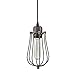 CLAXY® Ecopower Vintage Style Industrial Oil Rubbed Bronze Hanging Light Mini Pendant Wire Cage Lamp