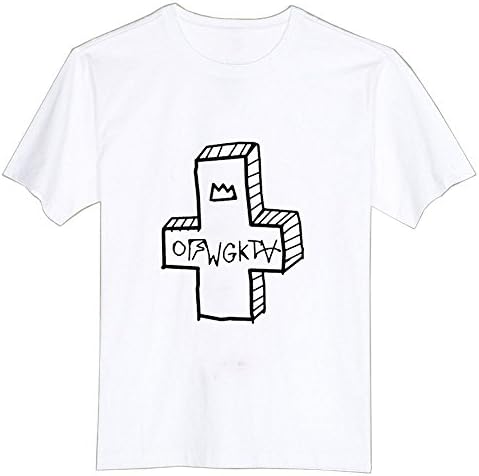 GH OFWGKTA Odd Future CROSS Tyler Creator Men's O Neck Cotton Classic Short-Sleeve T-Shirt