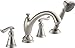 Delta Faucet Linden Roman Tub Faucet with Hand Shower - T4794-SS - Bathroom Tub Faucet, Handles & Hand Shower - Classic Bathroom Accessories - Stainless (Valve Sold Separately)