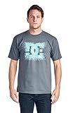 DC Mens T Shirt Logo Tee Grey