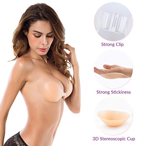 3 Niidor+Adhesive+Strapless+Invisible+Silicone