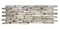 Mixed Quartz Standing Mosaic Tile 1 piece (Mesh Mounted)